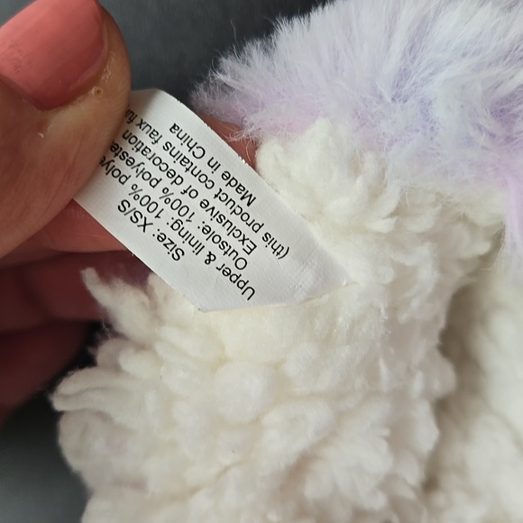 6-8 Years Old Boy/Girl Unicorn Slippers, NWT - Picture 4 of 7